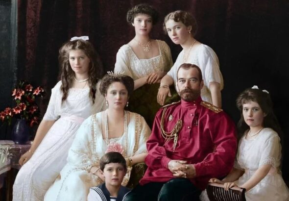 Car Mikołaj II i jego rodzina