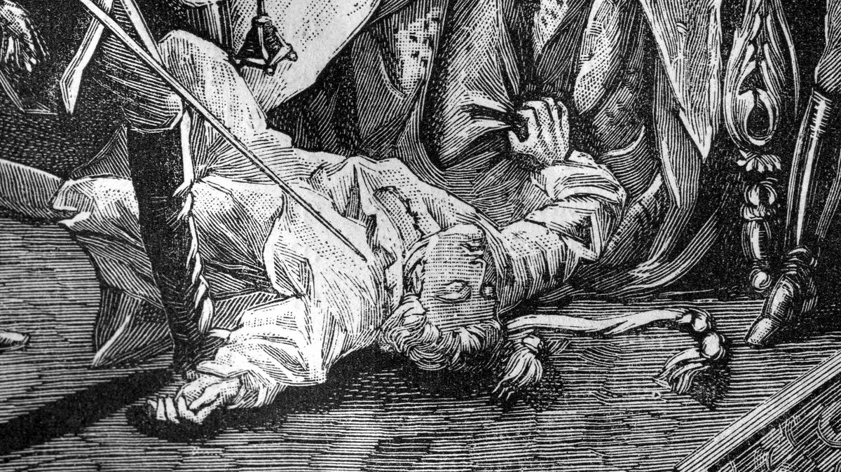 Śmierć cara Pawłą I. Fot. domena publiczna