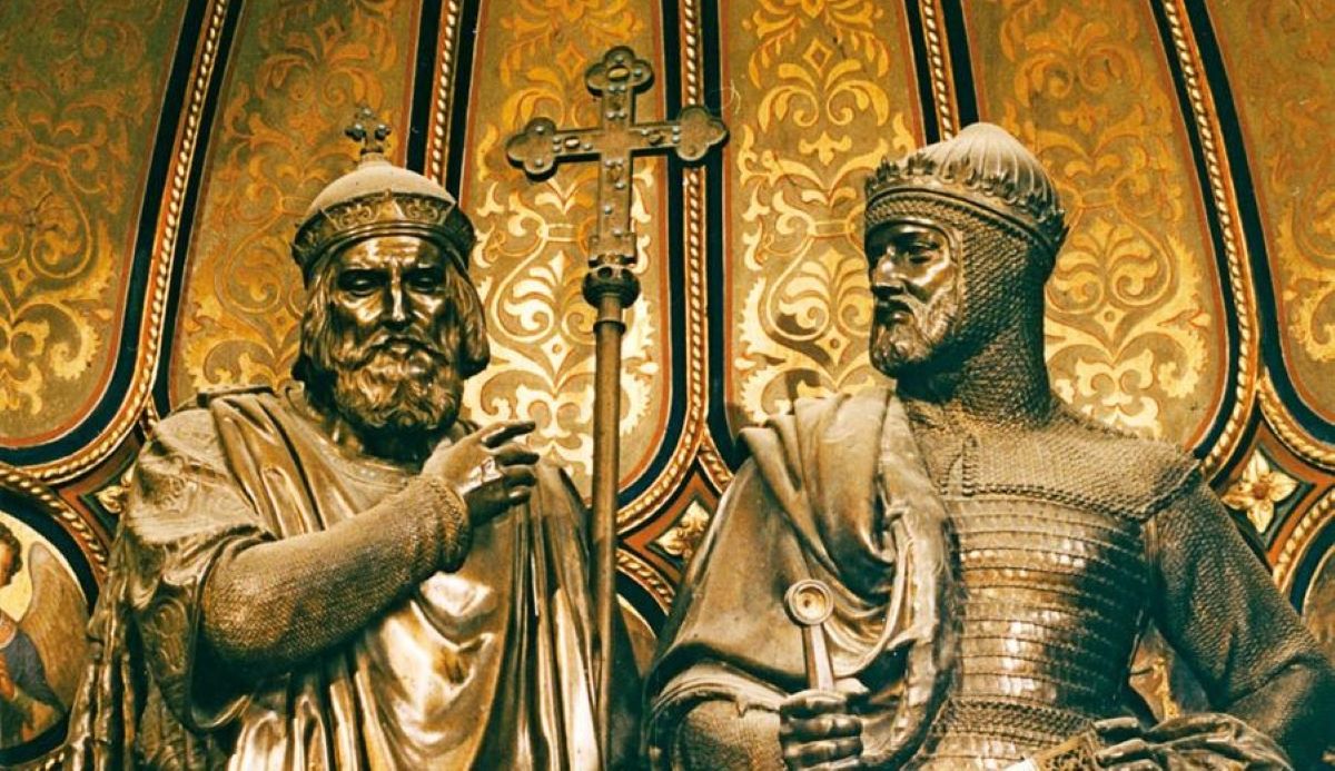 Mieszko I i Bolesław Chrobry
