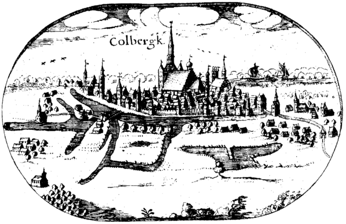 Kołobrzeg. Panorama miasta