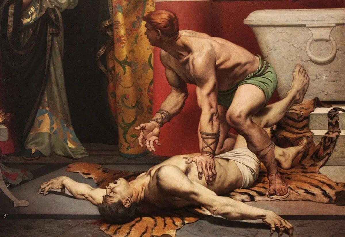 Śmierć cesarza Kommodusa