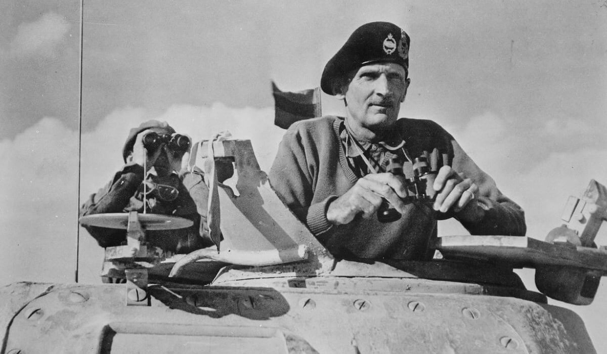 Gen. Bernard Montgomery w listopadzie 1942 roku