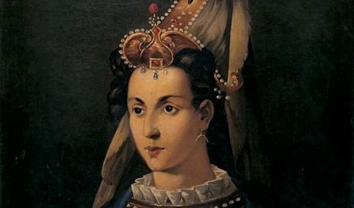 Roksolana. Anonimowy portret z XVIII wieku.