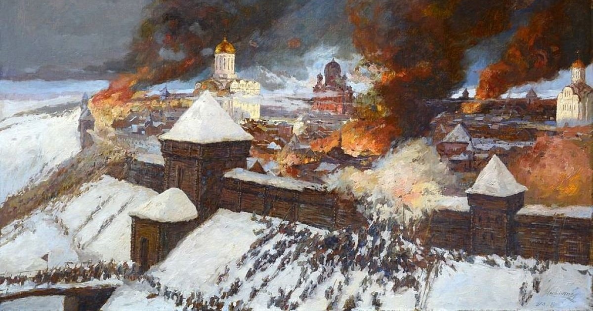 Podpalił Moskwę. Pozostawił po sobie zgliszcza i tysiące trupów