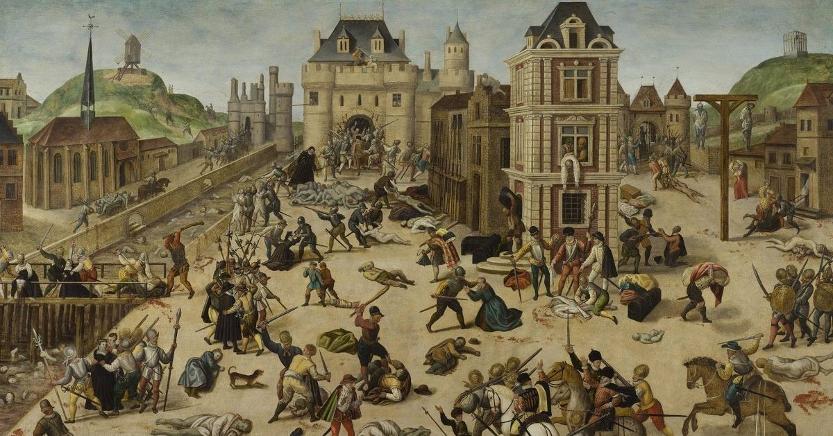 Noc św. Bartłomieja, obraz François Dubois (1529–1584)